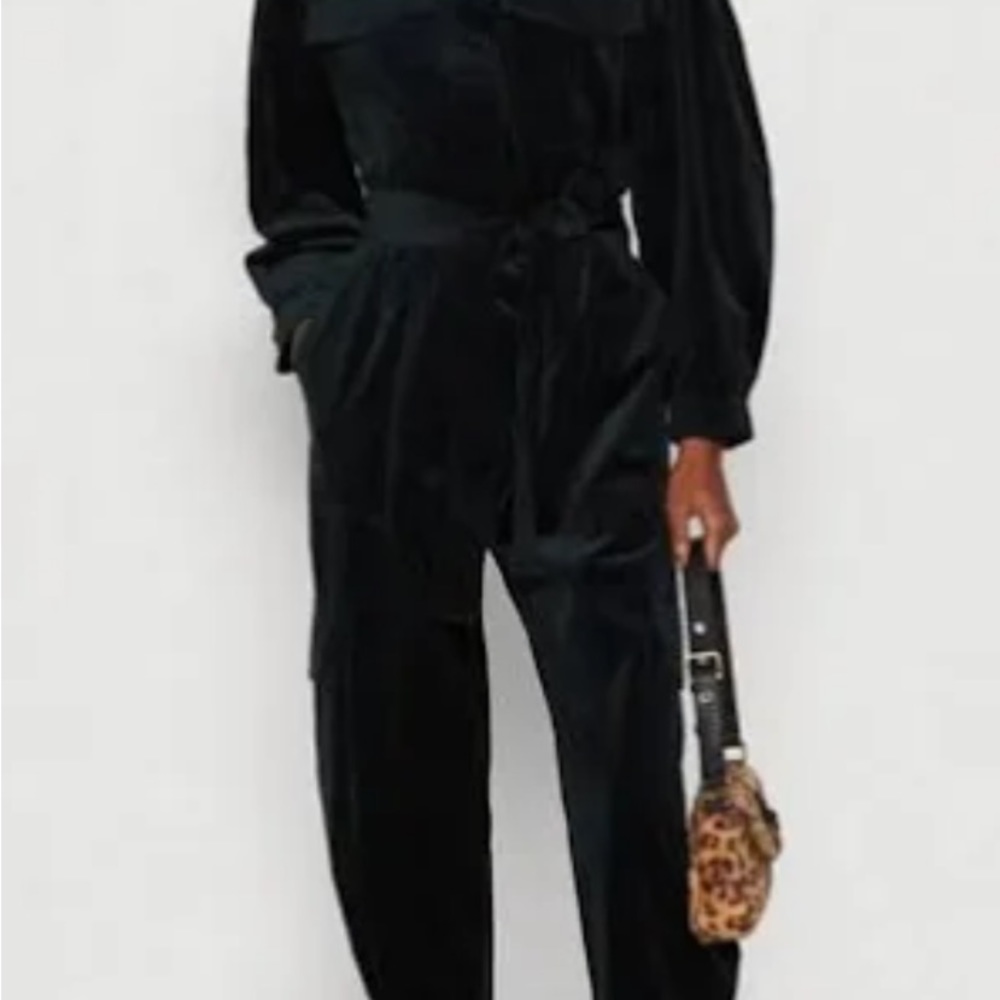 Velvet jumpsuit